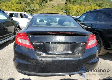 2012 Honda Civic Si z USA, uszkodzony, nr VIN 2HGFG4A58CH708053